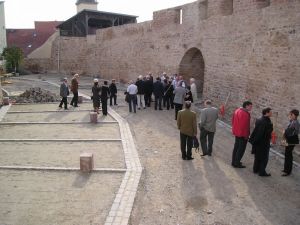 Le chantier de restauration des remparts