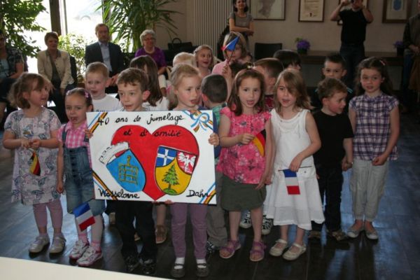 Chants en allemand interprétés par les enfants des classes bilingues