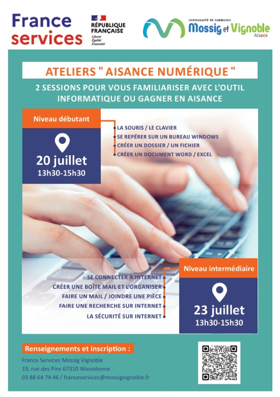 Ateliers "Aisance num&eacute;rique"