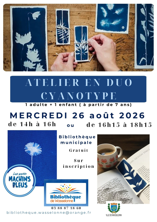 Atelier cyanotype