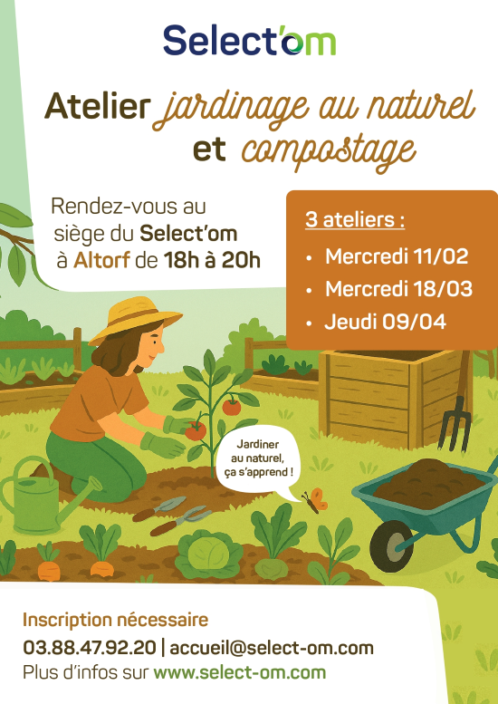 Ateliers jardinage et compostage