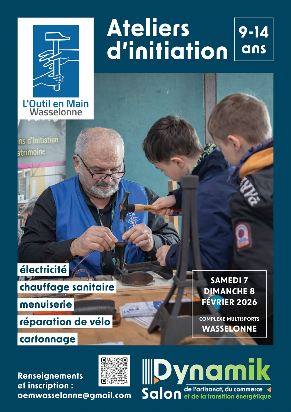 Ateliers d'initiation l'Outil en Main Wasselonne
