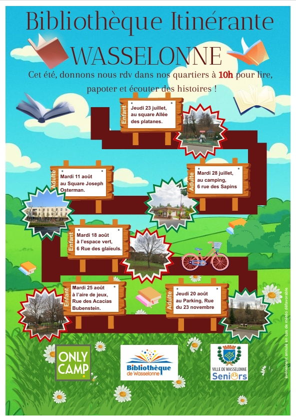 Biblioth&egrave;que itin&eacute;rante 2026