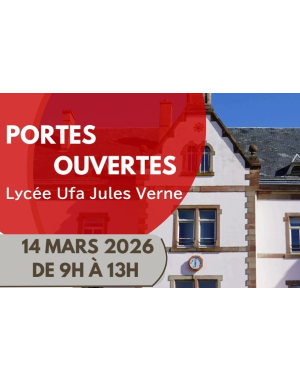 Portes ouvertes Lyc&eacute;e Ufa Jules Verne