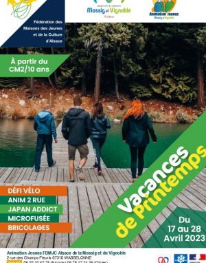 Inscriptions accueils de loisirs vacances de printemps