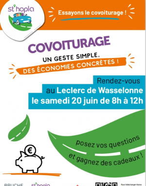 Animation covoiturage St'Hopla X Karos