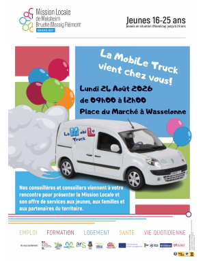 Mission locale: la mobile truck vient chez vous!