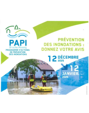 Pr&eacute;vention des inondations: donnez votre avis