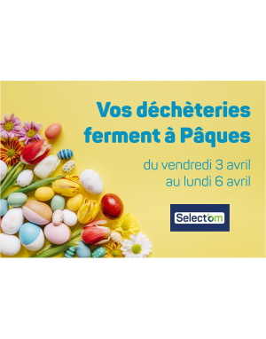 Informations Select'om pour le week-end de P&acirc;ques