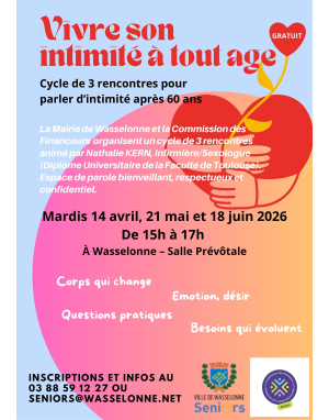 Vivre son intimit&eacute; &agrave; tout &acirc;ge