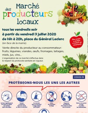 Nouveau : marché des producteurs locaux
