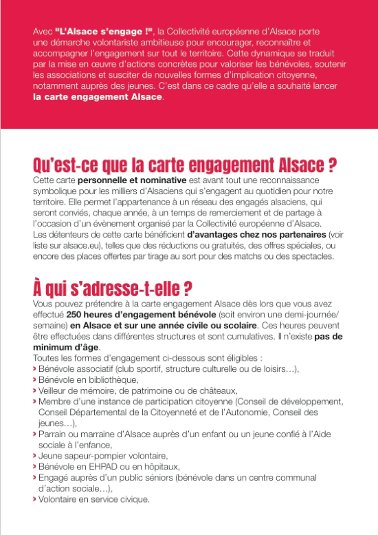 Carte engagement Alsace