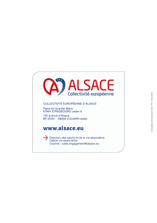 Carte engagement Alsace