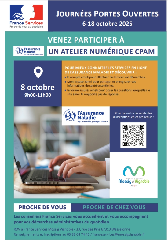 Atelier numérique CPAM