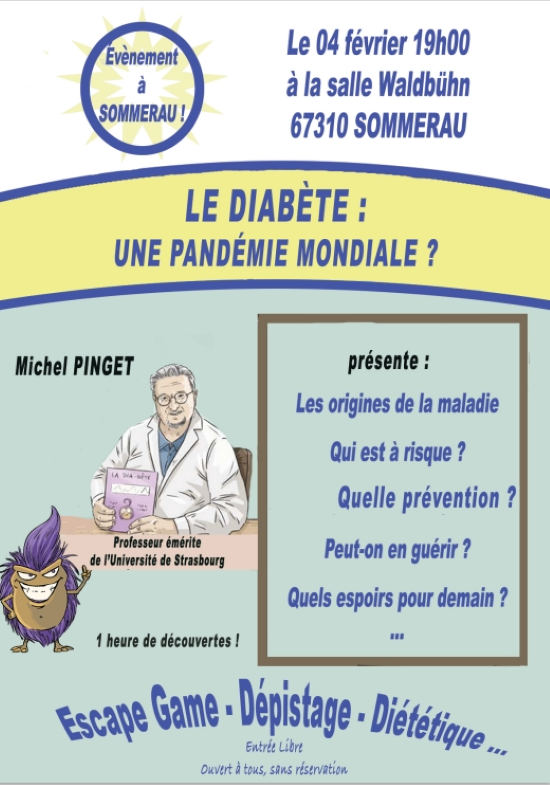 R&eacute;union d'information sur le diab&egrave;te