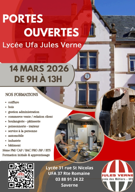 Portes ouvertes Jules Verne 2026