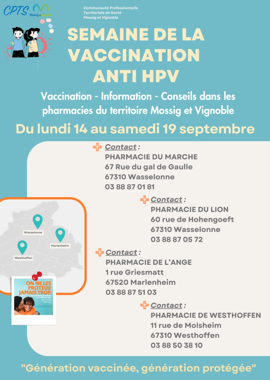semaine de la vaccination anti hpv